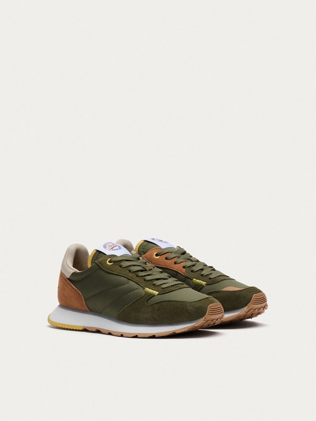 Tenis Hoff Thebes Mujer Verdes Marrom | ZETI-13759