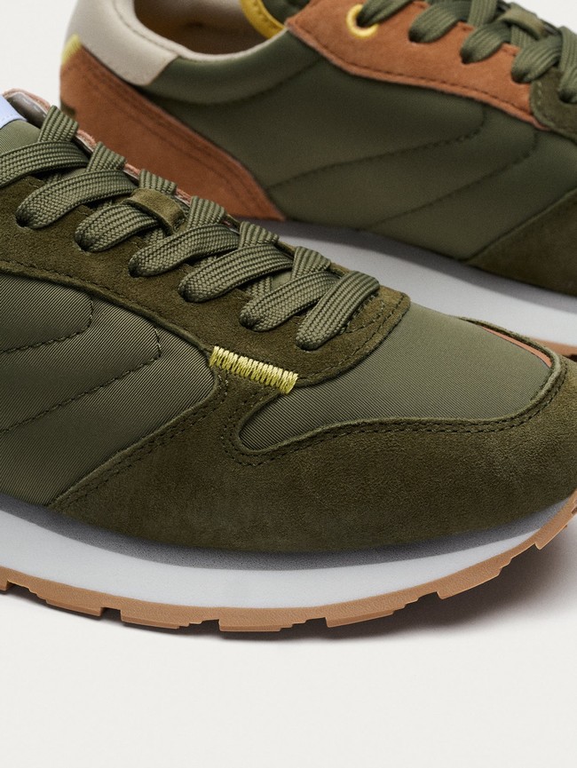 Tenis Hoff Thebes Mujer Verdes Marrom | ZETI-13759