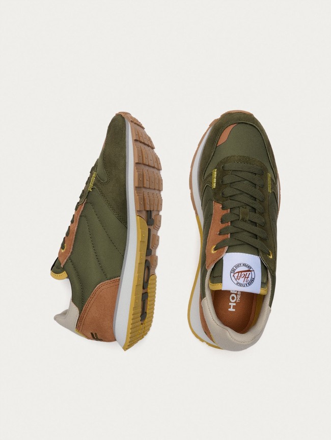 Tenis Hoff Thebes Mujer Verdes Marrom | ZETI-13759