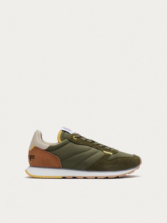 Tenis Hoff Thebes Mujer Verdes Marrom | ZETI-13759
