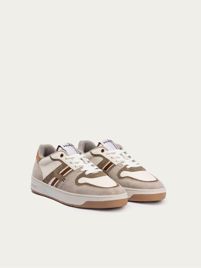 Tenis Hoff Trocadero Hombre Grises Blancos | PSNH-46731