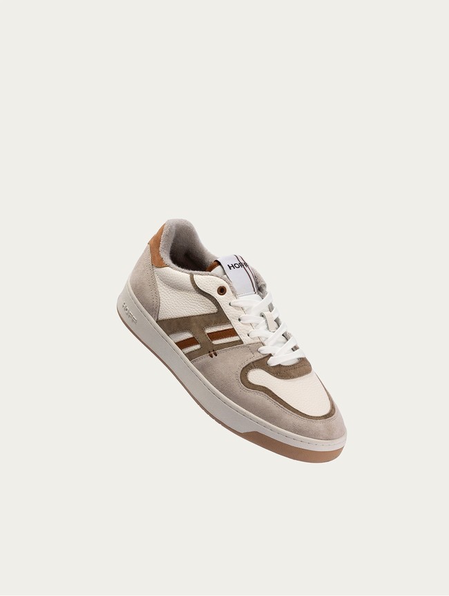 Tenis Hoff Trocadero Hombre Grises Blancos | PSNH-46731