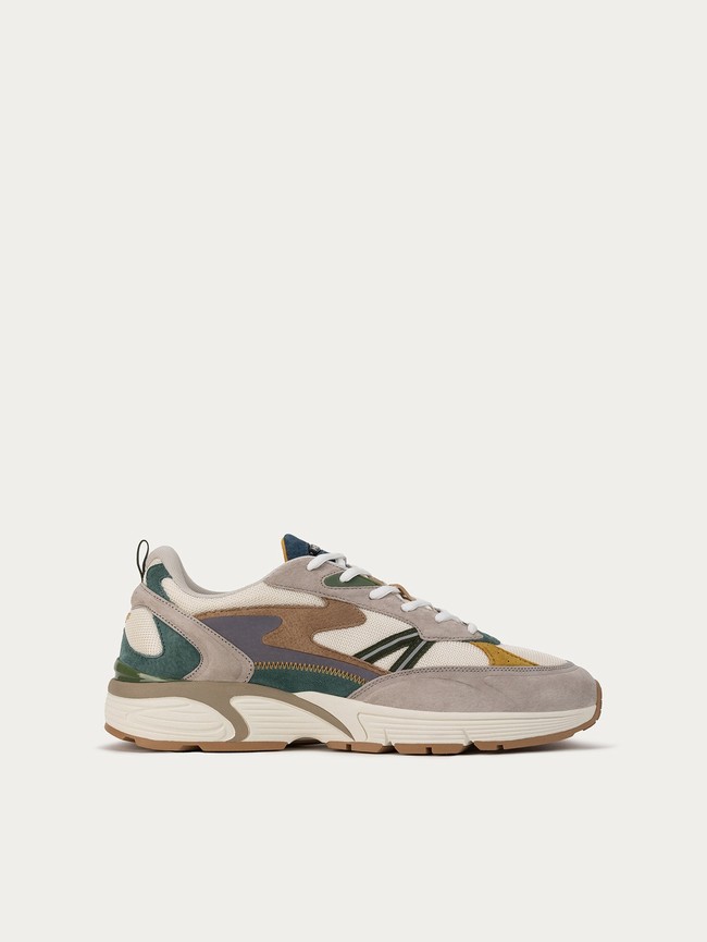 Tenis Hoff Vermont Hombre Grises Beige Azules Verdes | EXUJ-89650