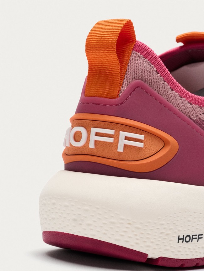 Tenis Hoff Wave Mujer Rosas | ZBME-97580